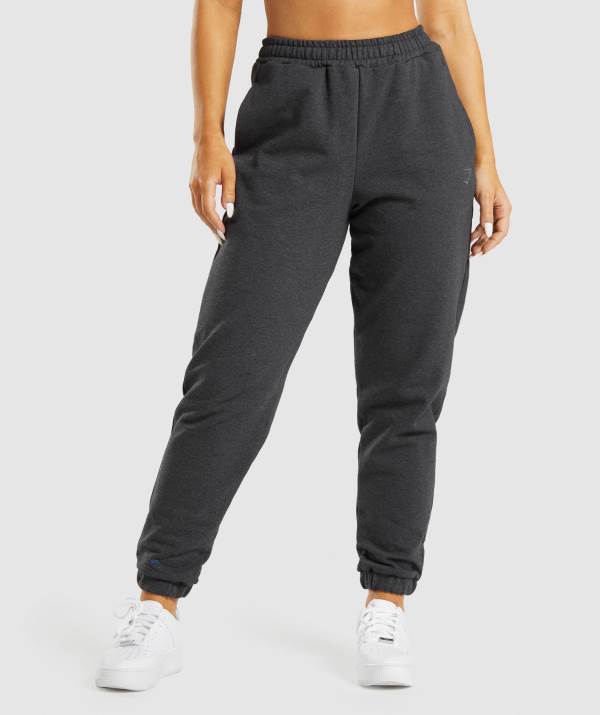 Damske Joggers Gymshark Rest Day Sweats Čierne | DI4217963